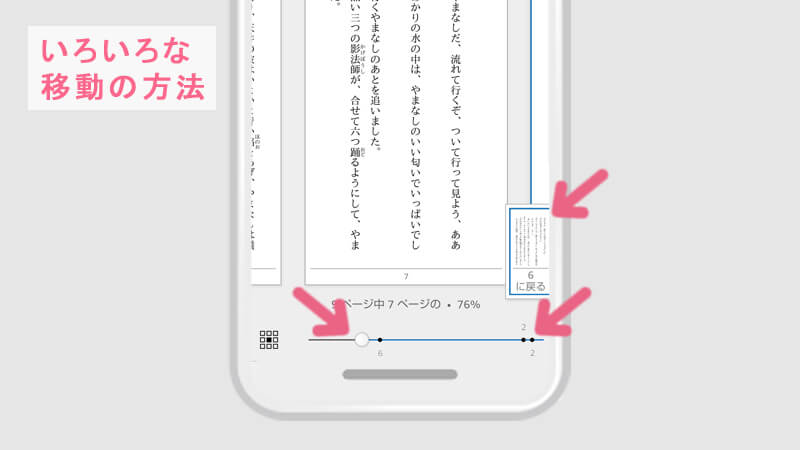 いろいろなページ移動の方法